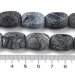 Natürliche verwitterte Achatperlenstränge&nbsp;G-NH0047-B09-02