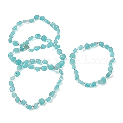 Pulseras de perlas naturales amazonita&nbsp;GG-CBA05D5-02A-07A
