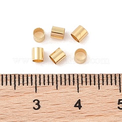 Perline colonna di ottone&nbsp;KK-G509-01D-G