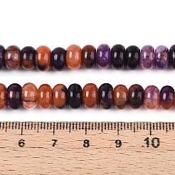 Halloween-Thema gefärbte natürliche weiße Jadeperlenstränge&nbsp;G-N350-01A-01