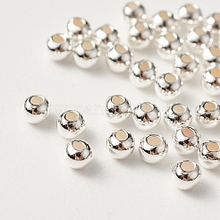 925 Sterling Silber Perlen&nbsp;STER-S002-12-2mm