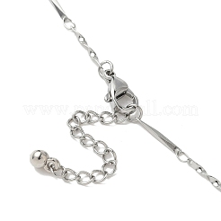 Collares de acero inoxidable 304&nbsp;NJEW-JN05265