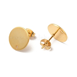 201 Ohrstecker-Beschläge aus Edelstahl&nbsp;STAS-D244-25G-A