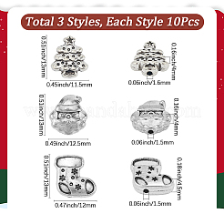 30pcs 3 Arten tibetanische Legierungsperlen&nbsp;FIND-SC0020-99A