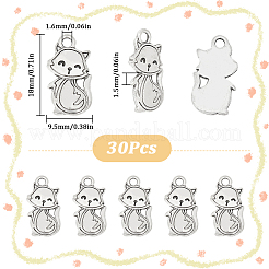 30pcs Legierungsanhänger im tibetischen Stil&nbsp;FIND-SC0013-36