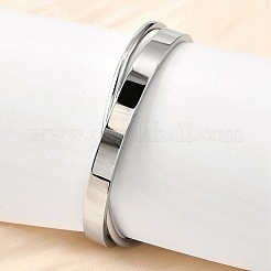 Armreifen aus Edelstahl 304&nbsp;BJEW-V004-01P