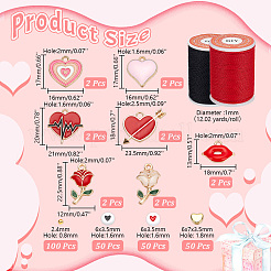 DIY-Armband-Bastelset zum Valentinstag&nbsp;DIY-AR0003-53