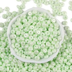 Colori opachi lustro perline di semi di vetro&nbsp;SEED-P008-01C-02