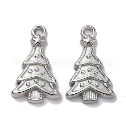 Estilo tibetano colgantes de aleación árbol de navidad&nbsp;TIBEP-Q050-08P-RS