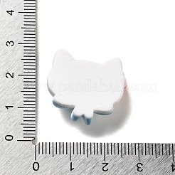 Cabochon decoden in resina opaca a tema gatto&nbsp;CRES-B020-02E