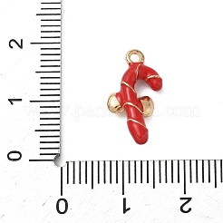 Noël pendentifs émail en alliage&nbsp;ENAM-F156-01G-09