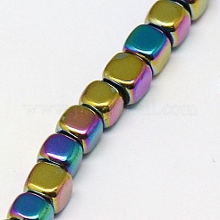 Galvanisieren unmagnetische synthetischen Hämatitkornen Stränge&nbsp;X-G-J172-3x3mm-03