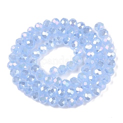 FilI di perline in vetro placcato&nbsp;EGLA-A044-J6mm-B03