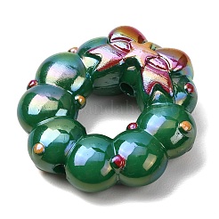 Weihnachten UV-Beschichtung undurchsichtige Acrylperlen&nbsp;AC-CBAC5B6-01C