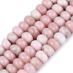 Natürliche rosa Opalkorne Stränge&nbsp;G-L647-D13-4x6mm-01