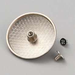 Rivetti a vite per monete tonde piatte in lega&nbsp;FIND-TAC0027-04A