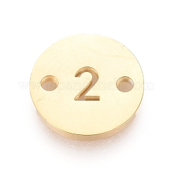 Zahlen 304 Edelstahlglieder&nbsp;LS-STAS-G216-02G