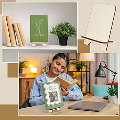 4 Satz Tischständer aus Sperrholz&nbsp;DIY-BC0015-15