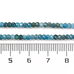 Chapelets de perles en apatite naturelle&nbsp;X-G-F770-D09-02B