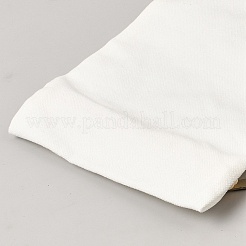 Bolsas de tela de lona rectangulares con cremallera&nbsp;ABAG-WH0046-139A