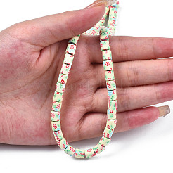 Handgemachte Polymer-Lehm-Korn-Stränge&nbsp;CLAY-T020-10E