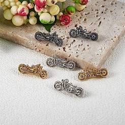 6 pz 3 colori in ottone micro pavé di ciondoli in zirconi trasparenti&nbsp;ZIRC-SZ0003-14