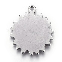 Pendenti in acciaio inossidabile 304 anti-ossidazione&nbsp;STAS-P218-04