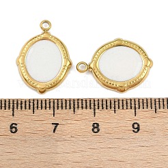 304 Edelstahl-Emaille-Anhänger&nbsp;STAS-Z166-20B-02