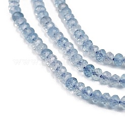 Natürliche Aquamarin Perlen Stränge&nbsp;X-G-L587-B02-01