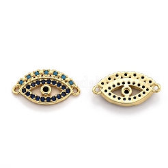Liens micro zircon cubique coloré en laiton&nbsp;ZIRC-O043-08G