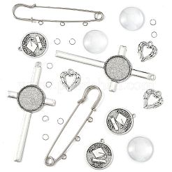 Eisen Kiltpins Brosche Zubehör&nbsp;DIY-FS0009-47