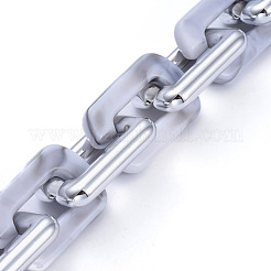 Catene portacavi acriliche fatte a mano&nbsp;AJEW-JB00674-09