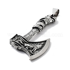 Pendente in lega stile tibetano&nbsp;TIBE-L012-025AS