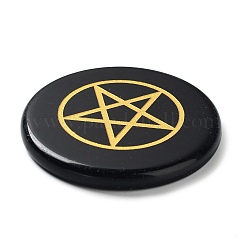 Natürliche Obsidian-Display-Dekorationen&nbsp;DJEW-P014-A04