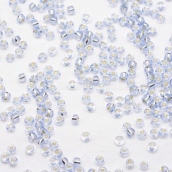 8/0 transparentes Glas runden Saatperlen&nbsp;SEED-J010-F8-32