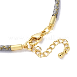 Geflochtene Armbänder aus Polyesterkordeln&nbsp;MAK-Z003-01G-13