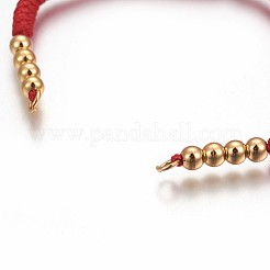 Fabrication de bracelets de perles tressées en nylon&nbsp;BJEW-F360-F18
