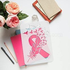Modelli di stencil per pittura da disegno riutilizzabili in plastica&nbsp;DIY-WH0202-351