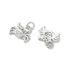Shegrace Messing-Anhänger mit Mikropavé-Fassung aus Zirkonia&nbsp;XGRQ3D168-456P