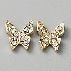 Legierung Strass-Cabochons&nbsp;MRMJ-WH0081-32LG