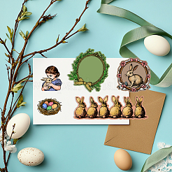 Timbri trasparenti in plastica pvc personalizzati&nbsp;DIY-WH0448-0801