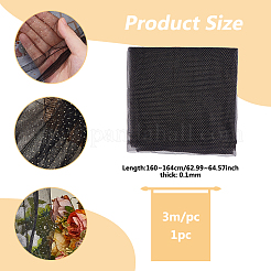 Polyester-Mesh-Spitzenstoff&nbsp;DIY-WH0504-430B