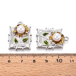 Gestell Legierung Emaille Anhänger&nbsp;ENAM-N065-05P