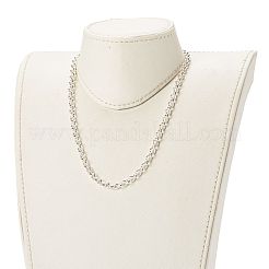 Colliers à chaîne rolo en acier inoxydable 304&nbsp;NJEW-JN03542