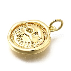 Messing Anhänger & Charms&nbsp;KK-S508-09G