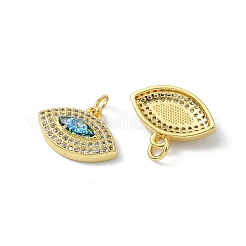 Colgante micropavé cubic zirconia de latón&nbsp;KK-A197-02G