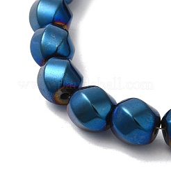Fili di perline di ematite magnetica sintetica elettrolitica&nbsp;G-I364-J01-08