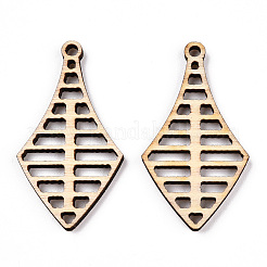 Anhänger aus ungefärbtem&nbsp;WOOD-TAC0002-60