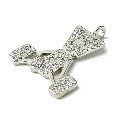 Legierung rhinestone-anhänger&nbsp;FIND-R146-03