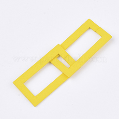 Bagues de liaison en bois peintes par pulvérisation&nbsp;WOOD-T010-15D